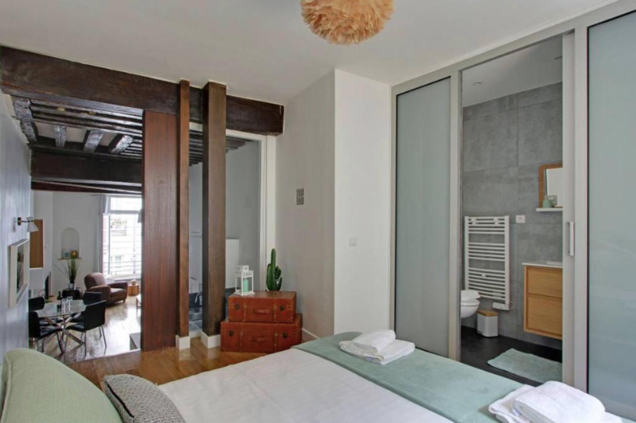 Luminous Loft In Saint-Germain Des Pres Lägenhet Paris Exteriör bild