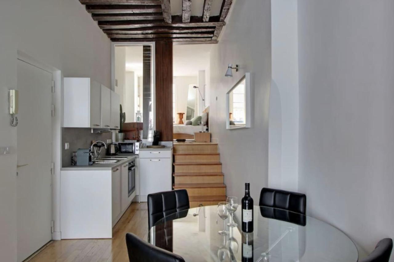 Luminous Loft In Saint-Germain Des Pres Lägenhet Paris Exteriör bild