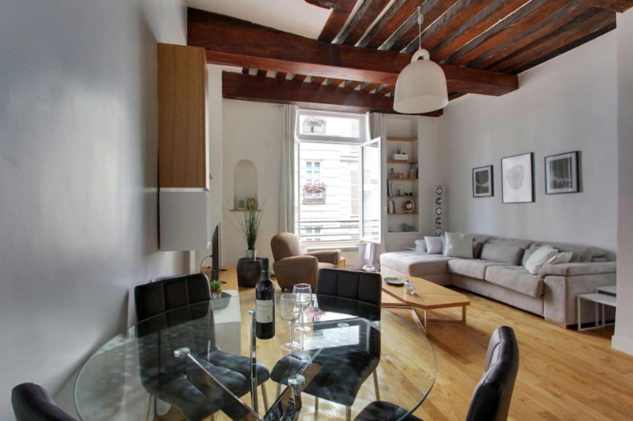 Luminous Loft In Saint-Germain Des Pres Lägenhet Paris Exteriör bild